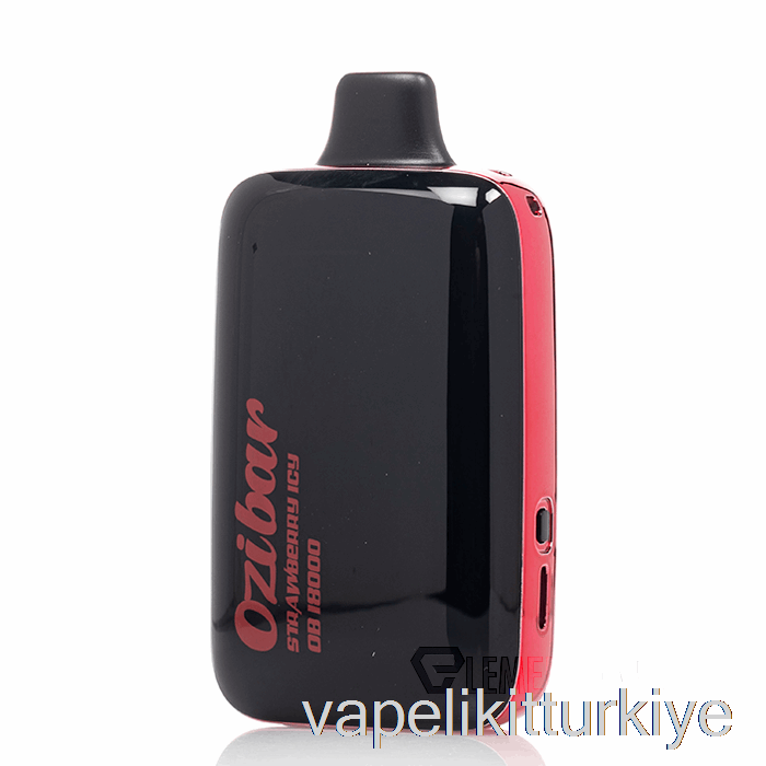 Vape Türkiye Ozibar 18000 Tek Kullanımlık çilek Buzlu
